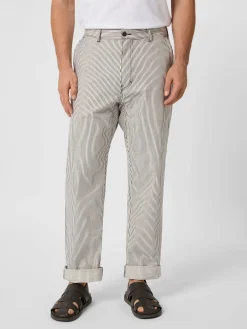 Herrenhose gestreift