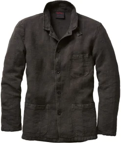 Herrenjacke Leinen