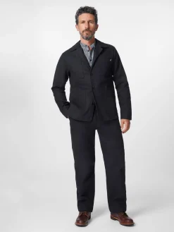 Herrenjacke teilgefüttert