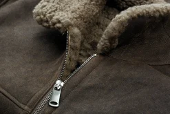 Herren-Lammfelljacke