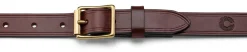 Herren-Ledergürtel schmal