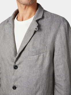 Herren-Leinensakko