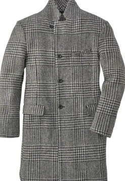 Herrenmantel gemustert