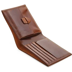 Herrenportemonnaie Cordovan Münzfach