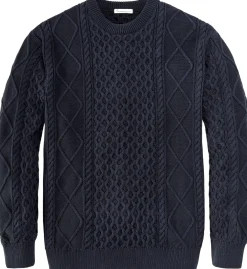 Herrenpullover Aranmuster