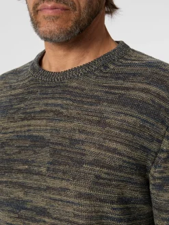 Herrenpullover Leinen