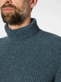 Herrenpullover Melangegarn