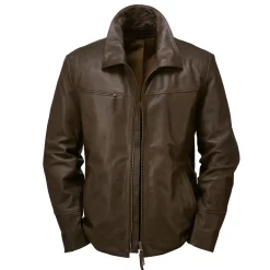 Herren-Rindlederjacke