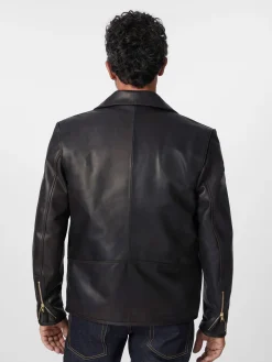 Herren-Roadsterjacke Pferdeleder