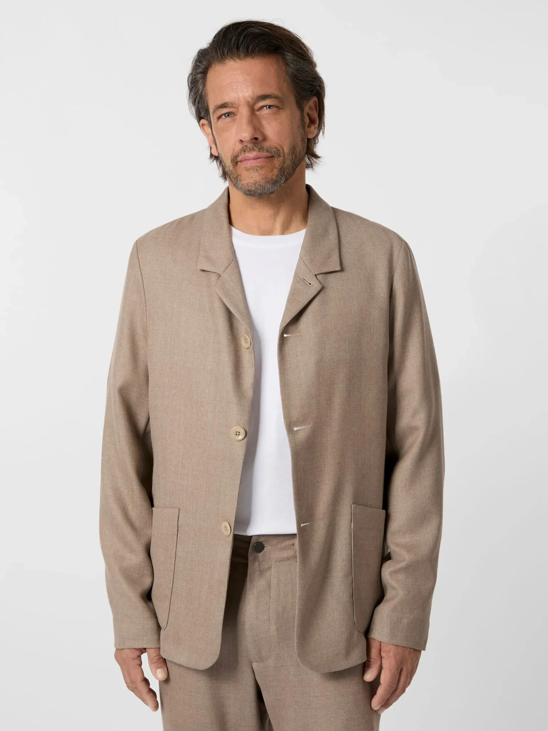 Herren-Sakko Wolle ungefüttert