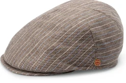 Herren-Schiebermütze gestreift