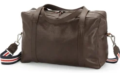 Herren-Schultertasche Leder, Braun
