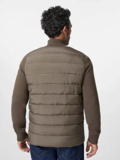 Herren-Stepp-Strickjacke