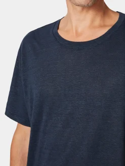 Herren-T-Shirt Leinen