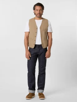 Herrenweste 1908 Baumwollcanvas