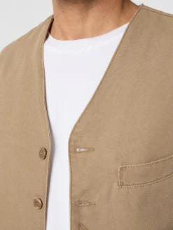 Herrenweste 1908 Baumwollcanvas