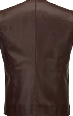 Herrenweste Pferdeleder