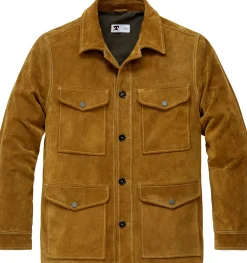 Herren-Wildlederjacke