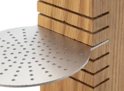 Höhenverstellbares Räucherstövchen Eichenholz