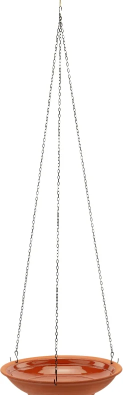 Hängende Vogeltränke Terrakotta