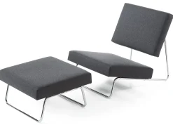 Hocker zu Sessel Lounge Chair Hirche