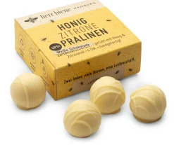 Honig-Zitrone-Pralinen mit weißer Schokolade