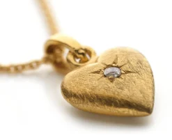 Jubiläumskette mit Anhänger Herz