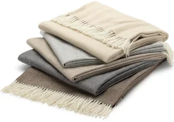 Kaschmirdecke Fischgrat