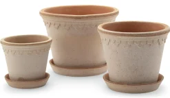 Københavner Pflanztopf mit Untersetzer