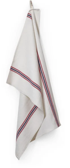 Küchenhandtuch Leinen Streifen