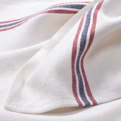 Küchenhandtuch Leinen Streifen