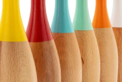 Kegelspiel Buchenholz