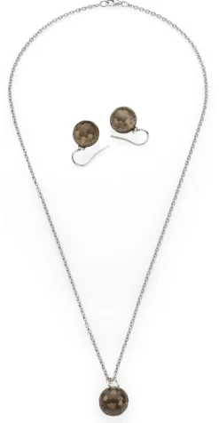 Kette mit Rauchquarz-Anhänger