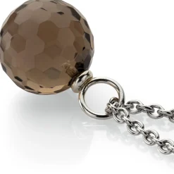 Kette mit Rauchquarz-Anhänger