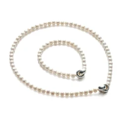 Kette Süßwasserperlen