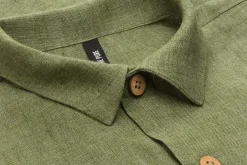 Kinder-Hemd Kurzarm Leinen