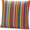 Kissenbezug bunt gestreift