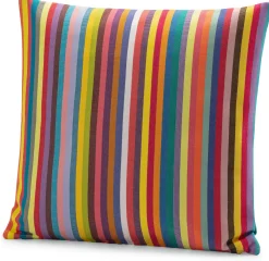 Kissenbezug bunt gestreift