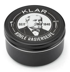 Klar Rasierseife Aktivkohle