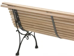 Klassische Lattenbank Eichenholz