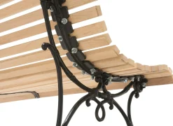 Klassische Lattenbank Eichenholz