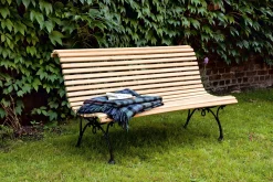 Klassische Lattenbank Eichenholz