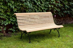 Klassische Lattenbank Eichenholz
