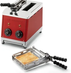 Klassischer Sandwichtoaster mit Zangen