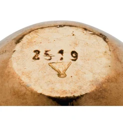 Kleiner Tischleuchter Bronzeguss