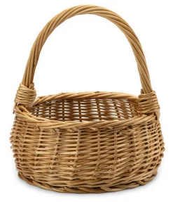 Kleiner Weidenkorb mit Henkel