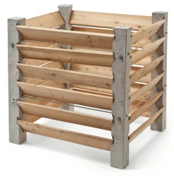 Kompostkiste Beton / Kiefernholz