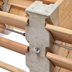 Kompostkiste Beton / Kiefernholz