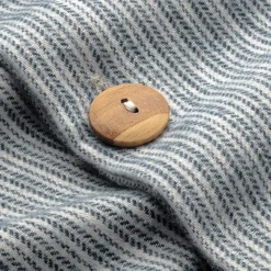 Kopfkissenbezug Flanell Fischgrat