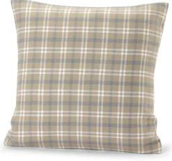 Kopfkissenbezug Flanell kariert